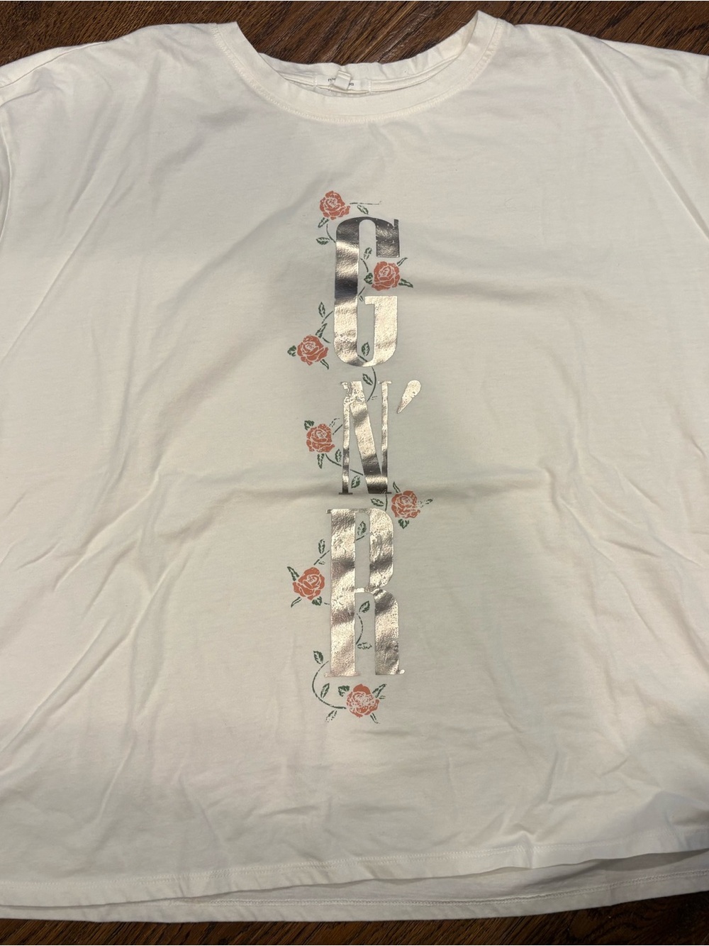 Maurices 3x Guns N Roses cropped t-shirt